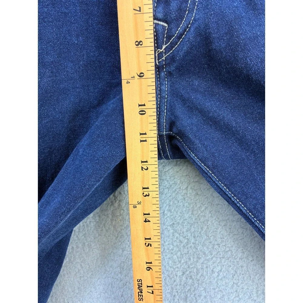 True Religion Rocco Relaxed Skinny Jeans Mens 36 Blue Denim Pants Classic Wash